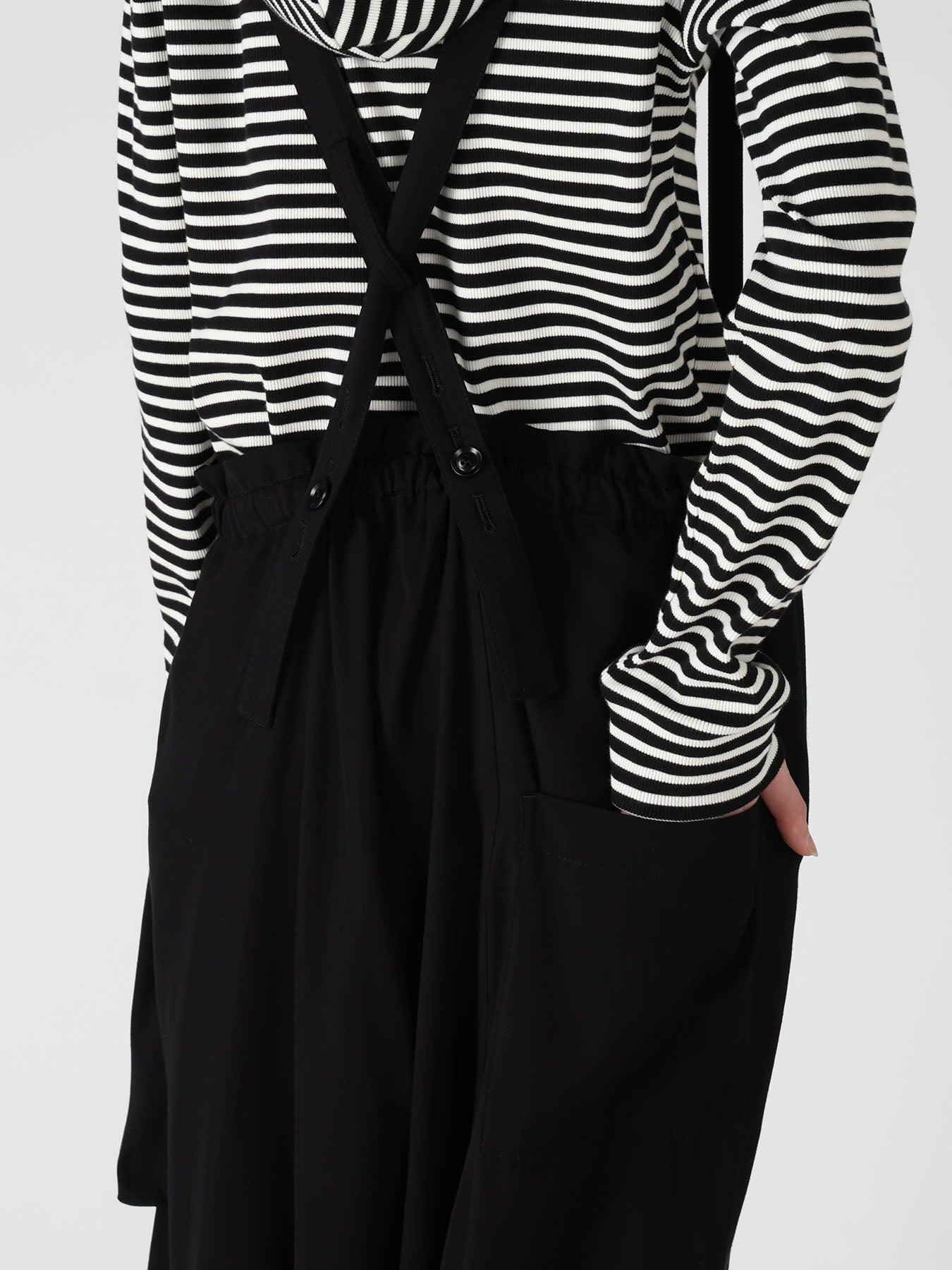 VISCOSE/TRIACETATE BLEND SAROUEL PANTS
