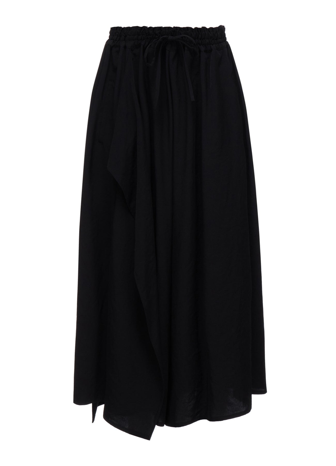 TA/PE CREPE DE CHINE DRAPE FLARE PANTS