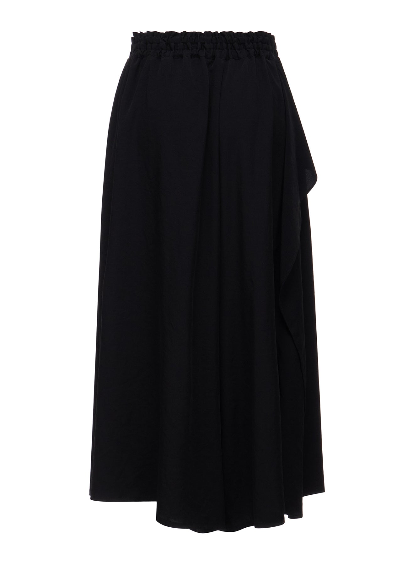 TA/PE CREPE DE CHINE DRAPE FLARE PANTS