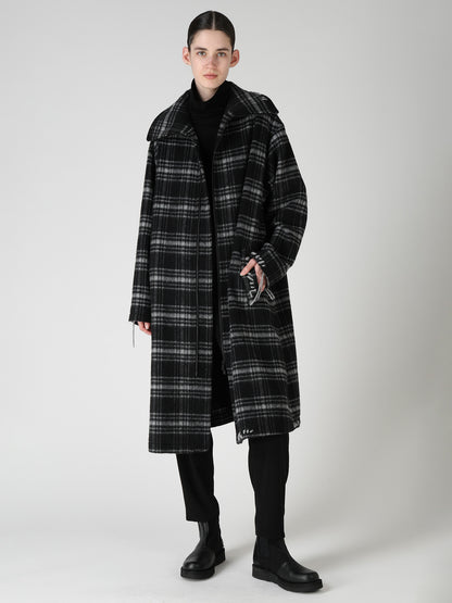 TA/PE CREPE DE CHINE TAPERED PANTS