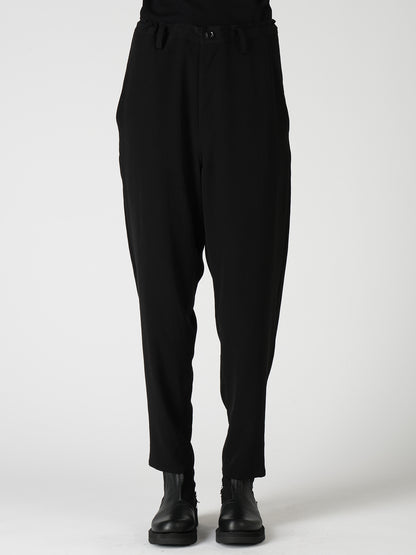 TA/PE CREPE DE CHINE TAPERED PANTS