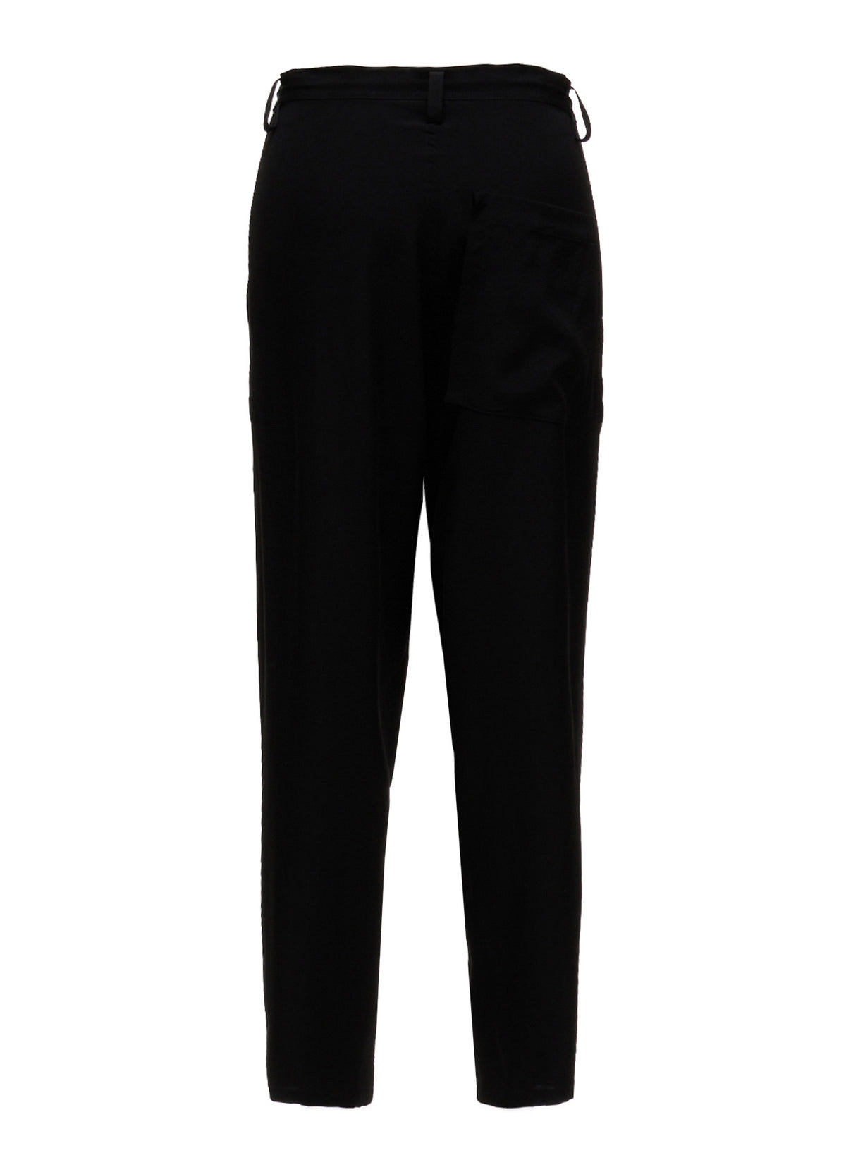TA/PE CREPE DE CHINE TAPERED PANTS