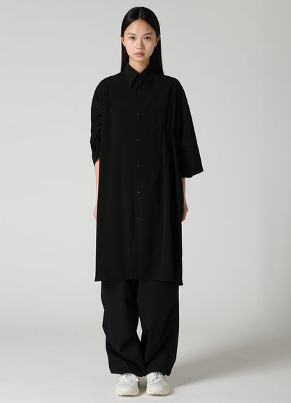 WOOL GABARDINE EASY PANTS