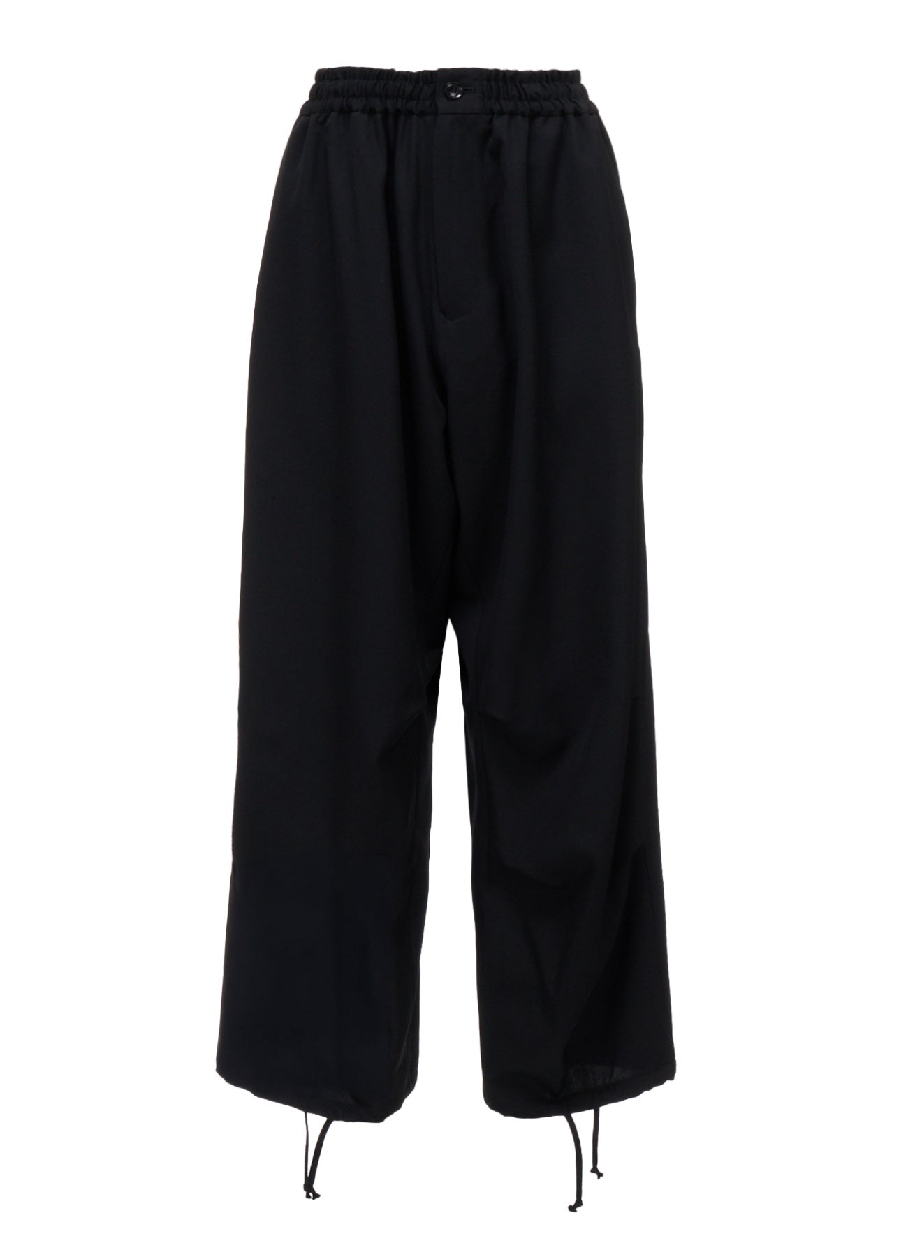 WOOL GABARDINE EASY PANTS