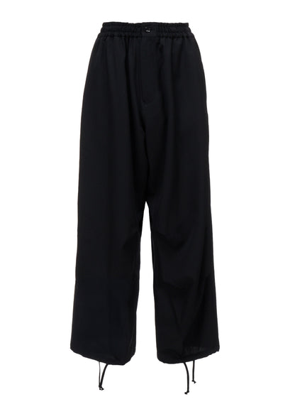 WOOL GABARDINE EASY PANTS