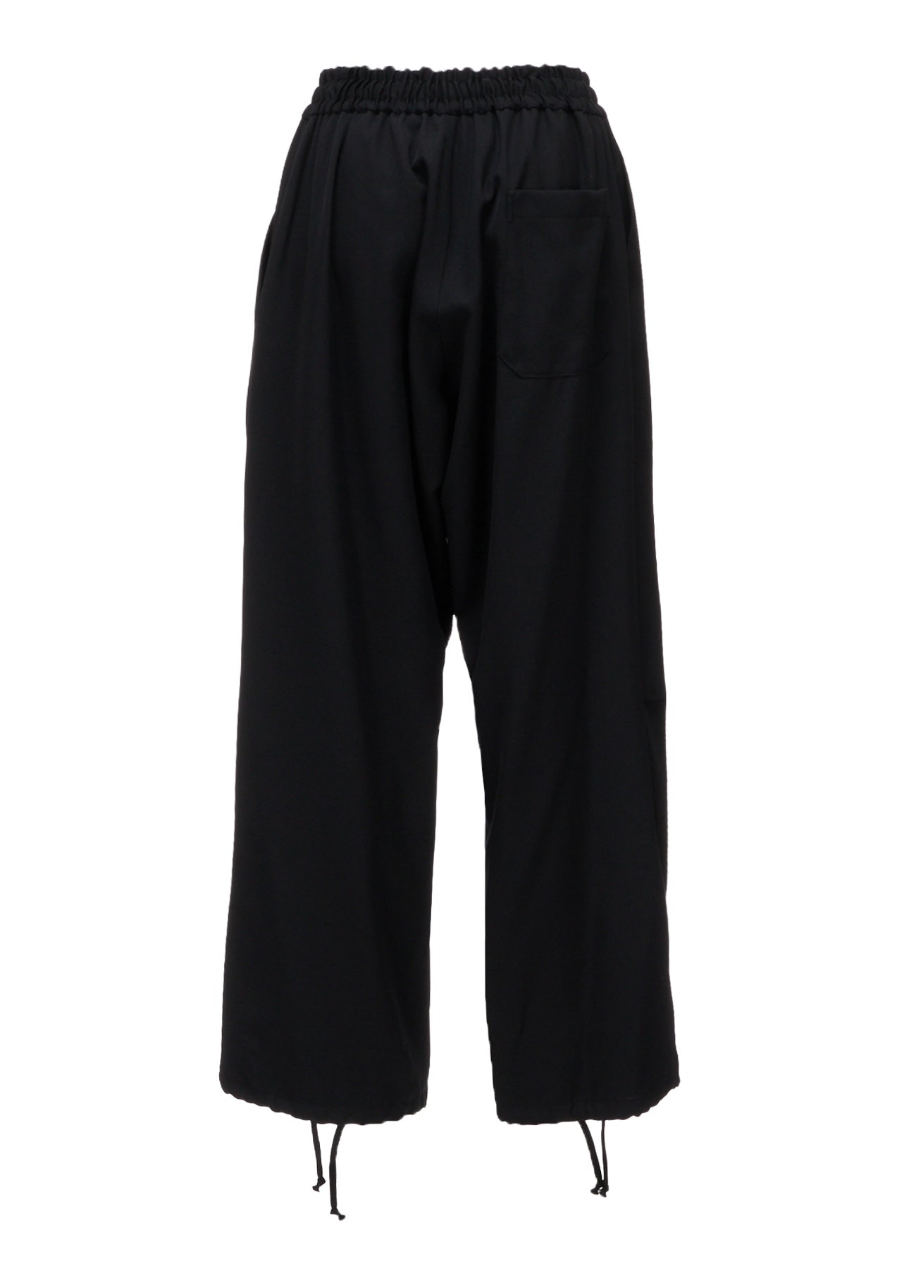 WOOL GABARDINE EASY PANTS