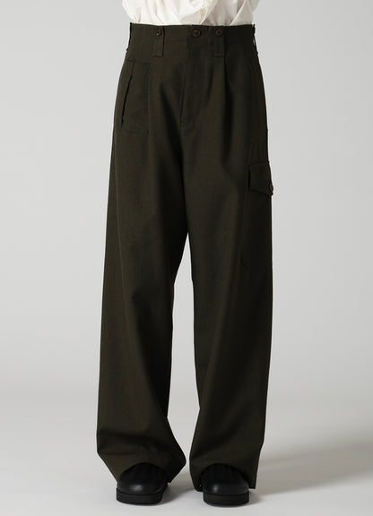 VINTAGE MILITARY SERGE CARGO PANTS