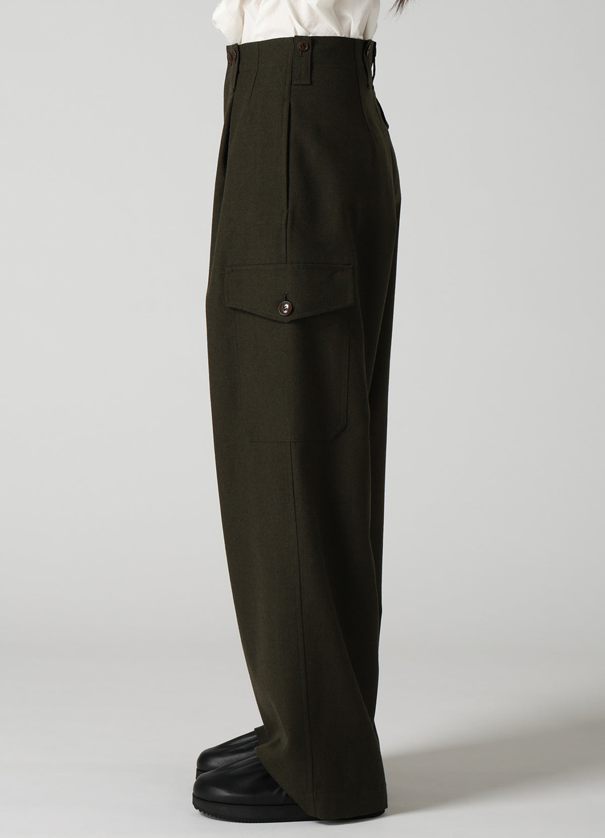 VINTAGE MILITARY SERGE CARGO PANTS