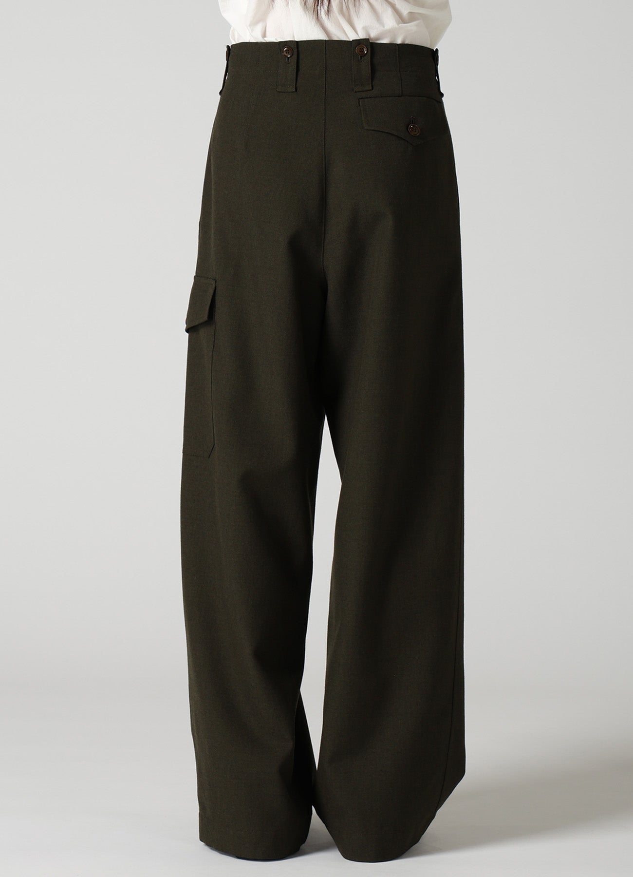 VINTAGE MILITARY SERGE CARGO PANTS