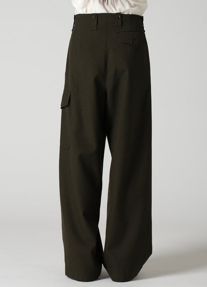 VINTAGE MILITARY SERGE CARGO PANTS