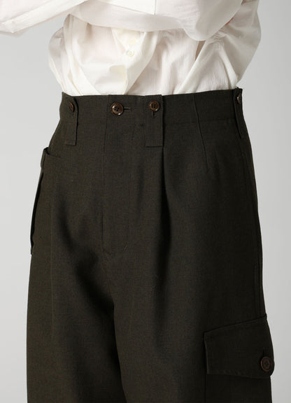 VINTAGE MILITARY SERGE CARGO PANTS