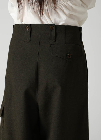 VINTAGE MILITARY SERGE CARGO PANTS