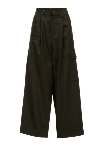 VINTAGE MILITARY SERGE CARGO PANTS