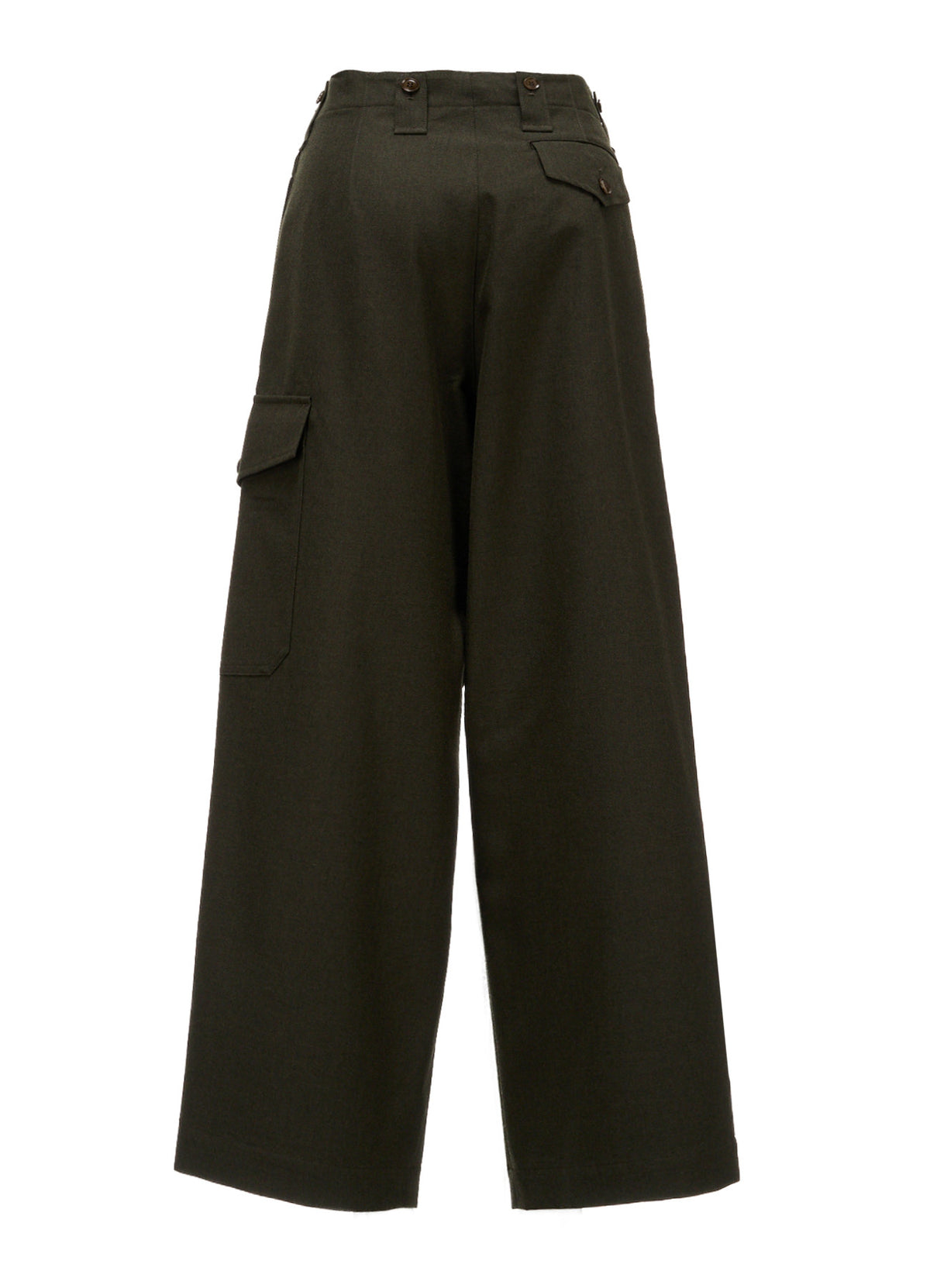 VINTAGE MILITARY SERGE CARGO PANTS