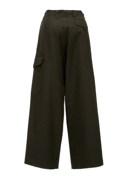 VINTAGE MILITARY SERGE CARGO PANTS