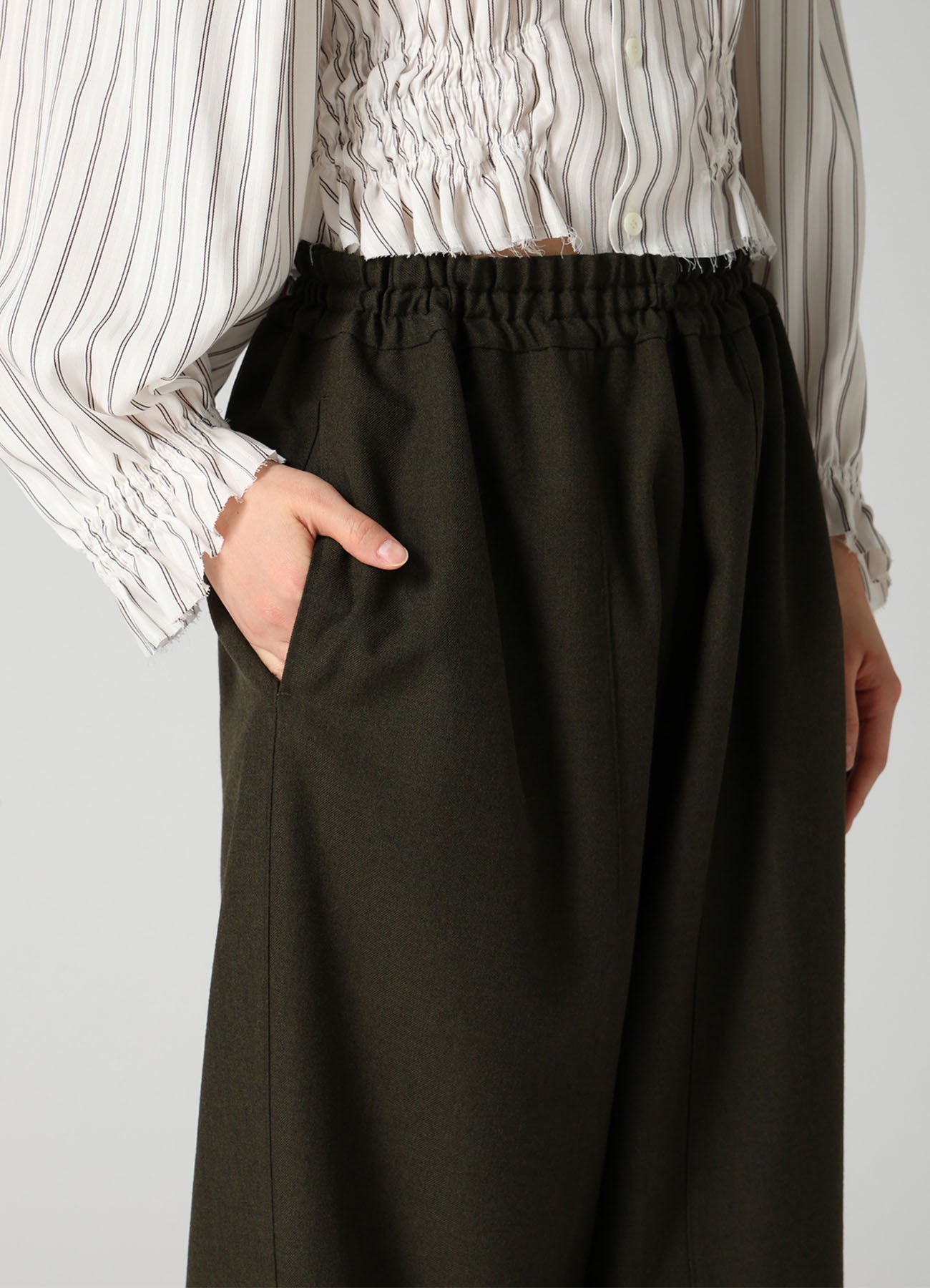 VINTAGE MILITARY SERGE SAROUEL PANTS – THE SHOP YOHJI YAMAMOTO