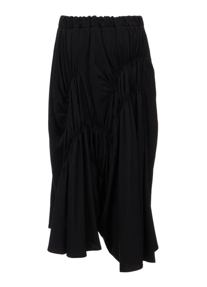 TA/PE SUPER VIYON TUSSER GATHERED PANTS