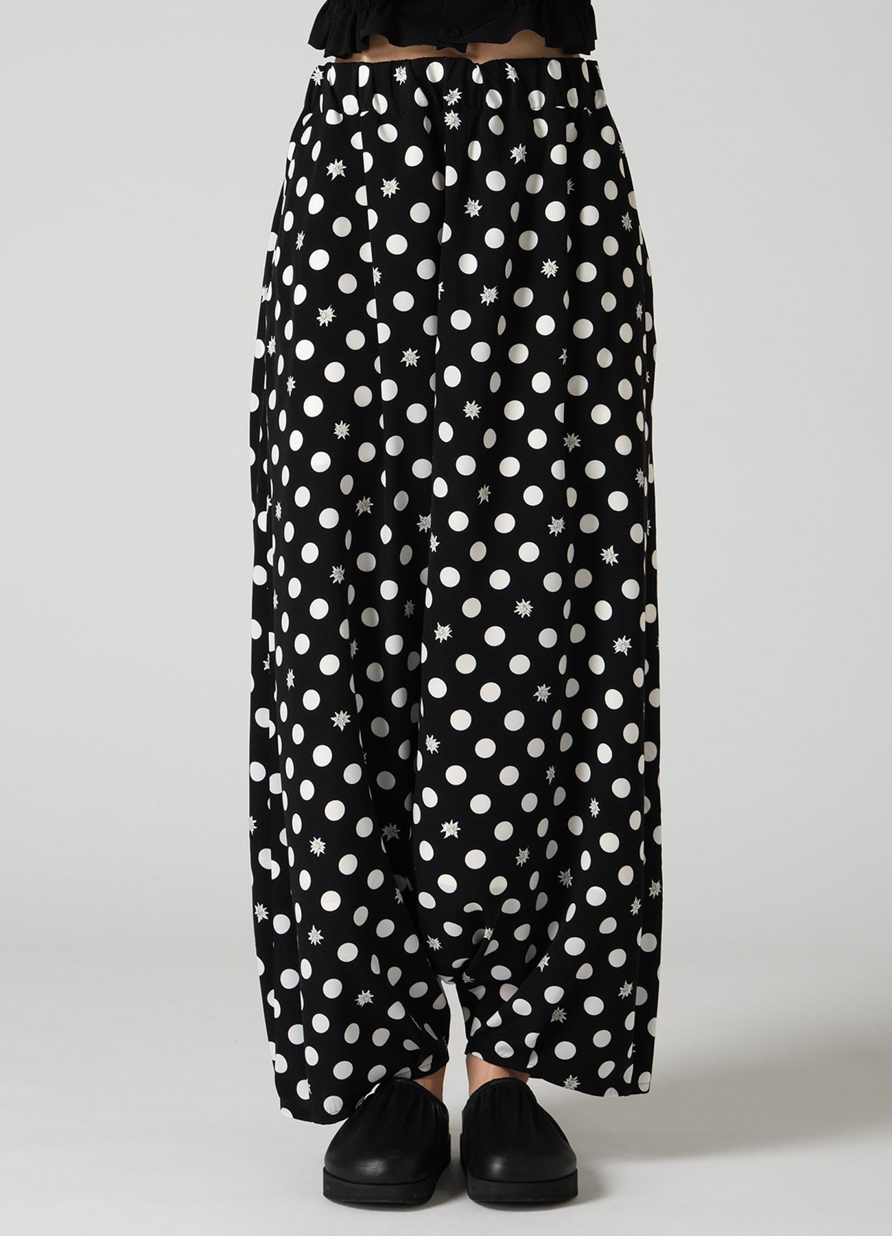 DOT FLOWER PRINT BALLOON PANTS – THE SHOP YOHJI YAMAMOTO