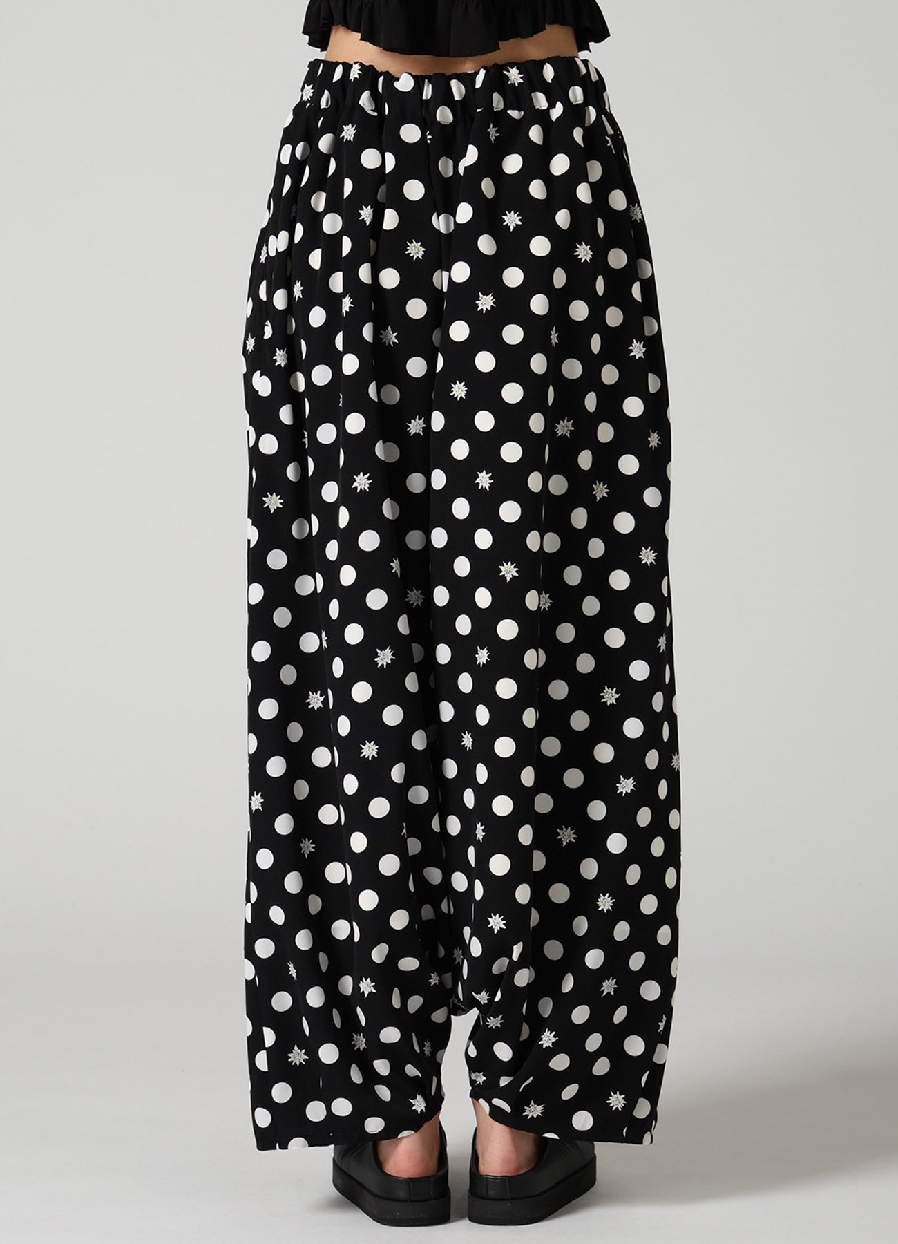 DOT FLOWER PRINT BALLOON PANTS – THE SHOP YOHJI YAMAMOTO