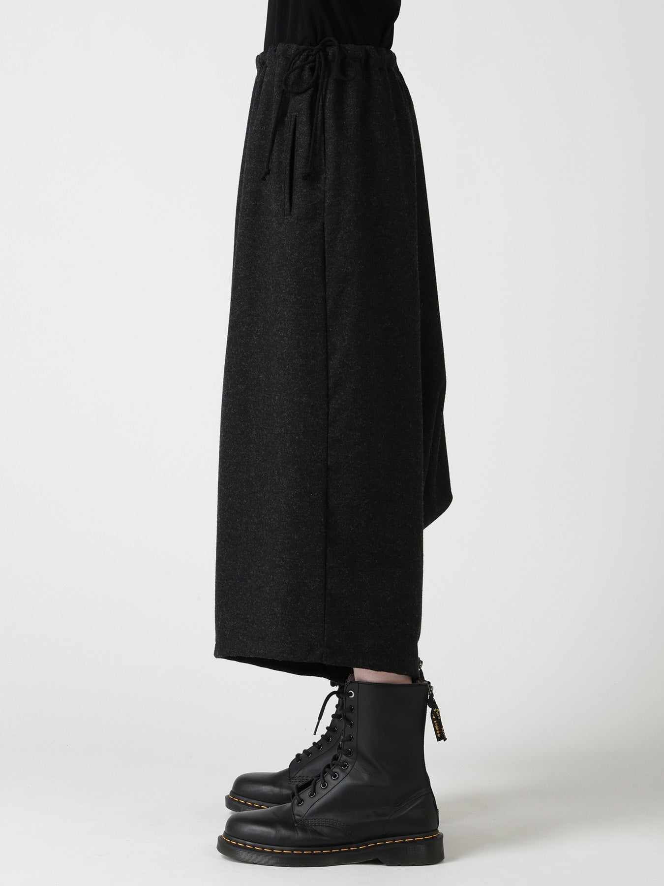 Y'S STITCH WOOL BLEND SAROUEL PANTS – THE SHOP YOHJI YAMAMOTO