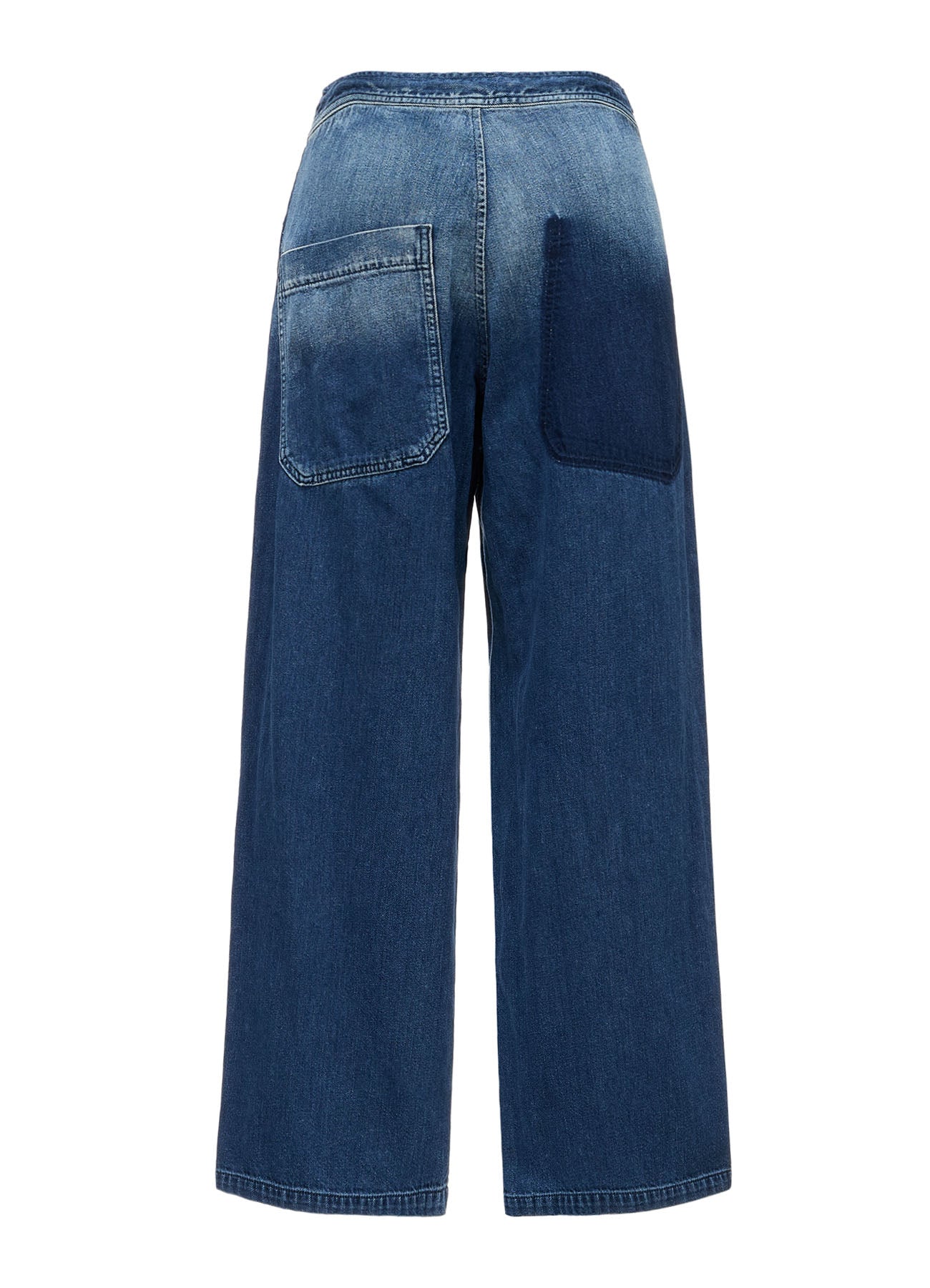 SPOTTED DENIM STRAIGHT PANTS – THE SHOP YOHJI YAMAMOTO