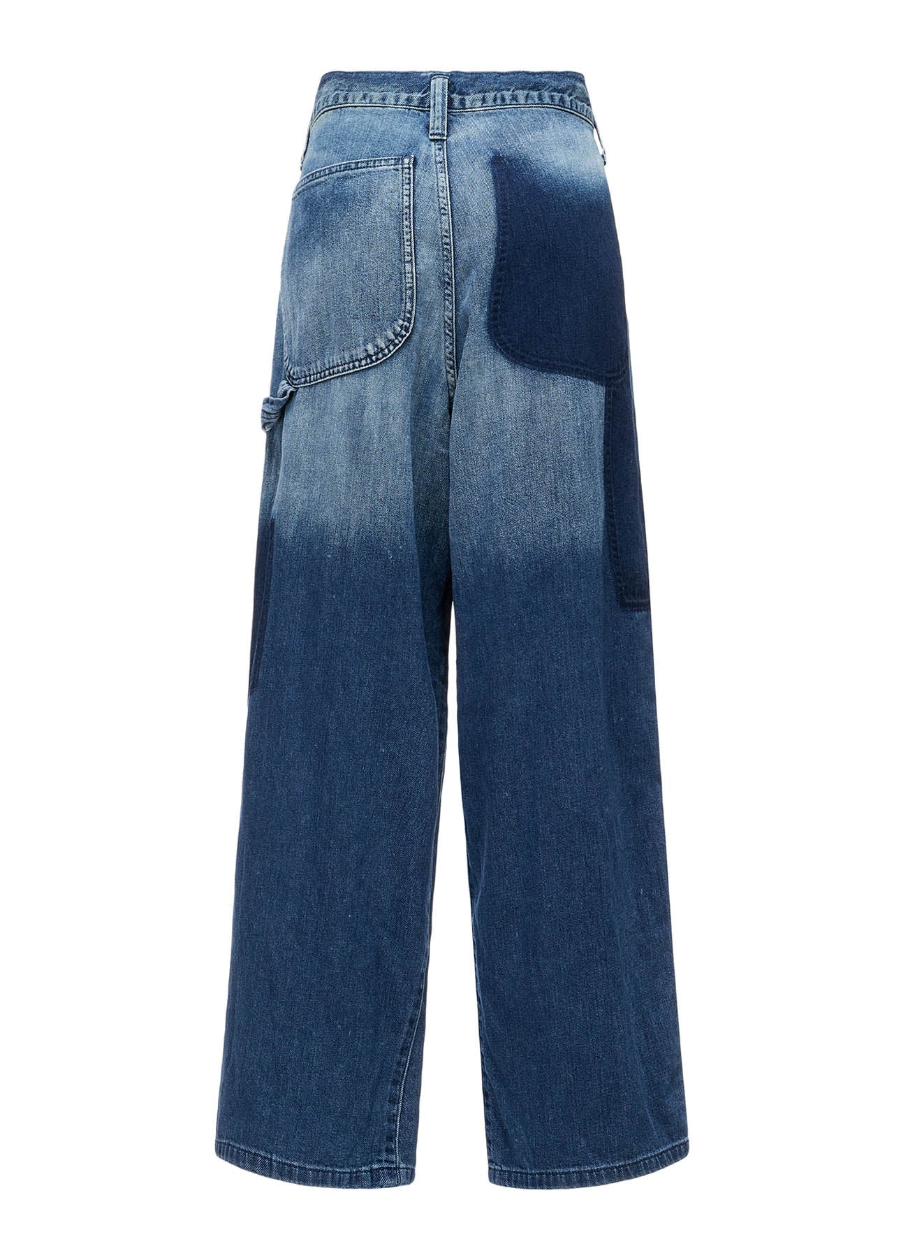 SPOTTED DENIM WORK PANTS