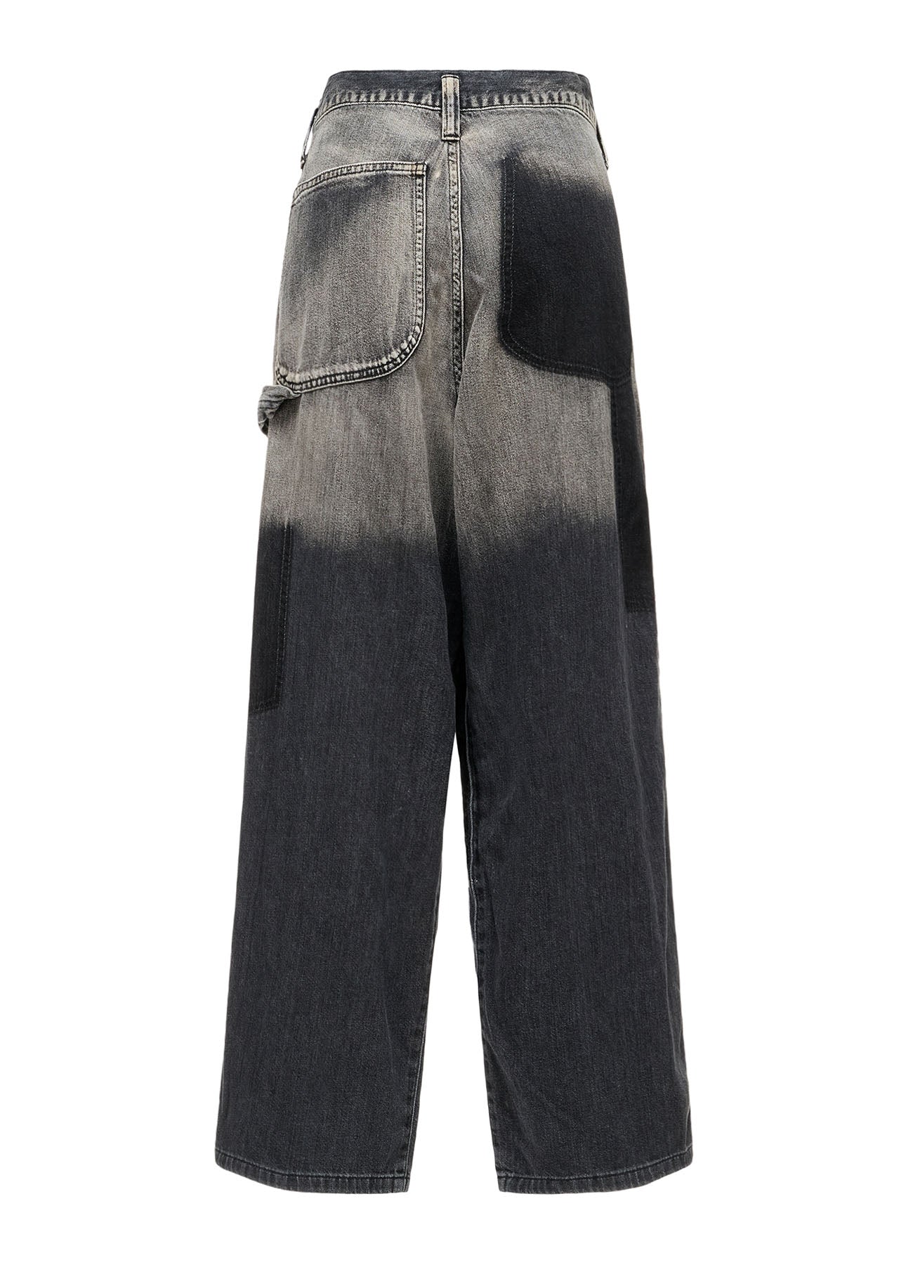 SPOTTED DENIM WORK PANTS