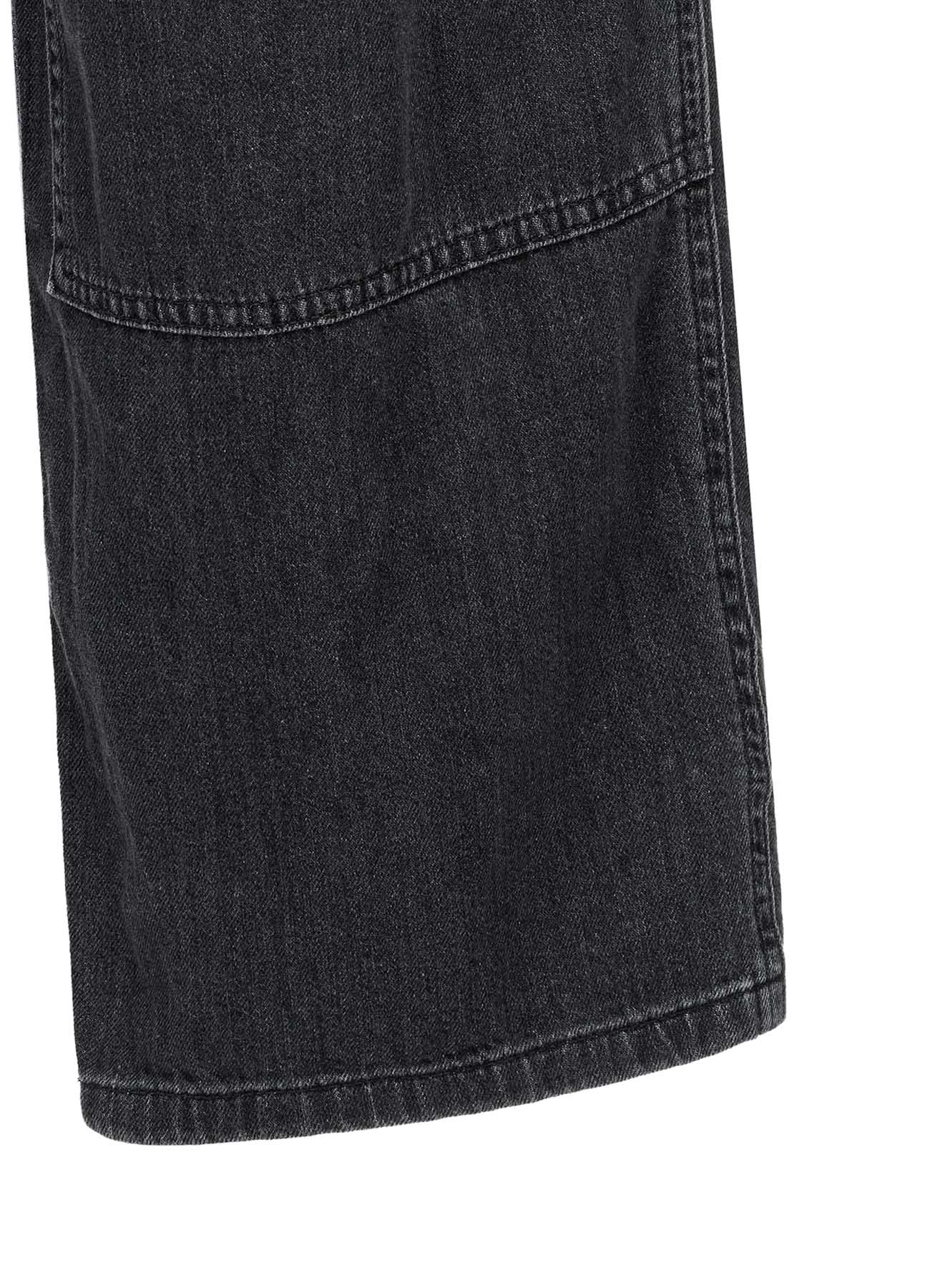 SPOTTED DENIM WORK PANTS