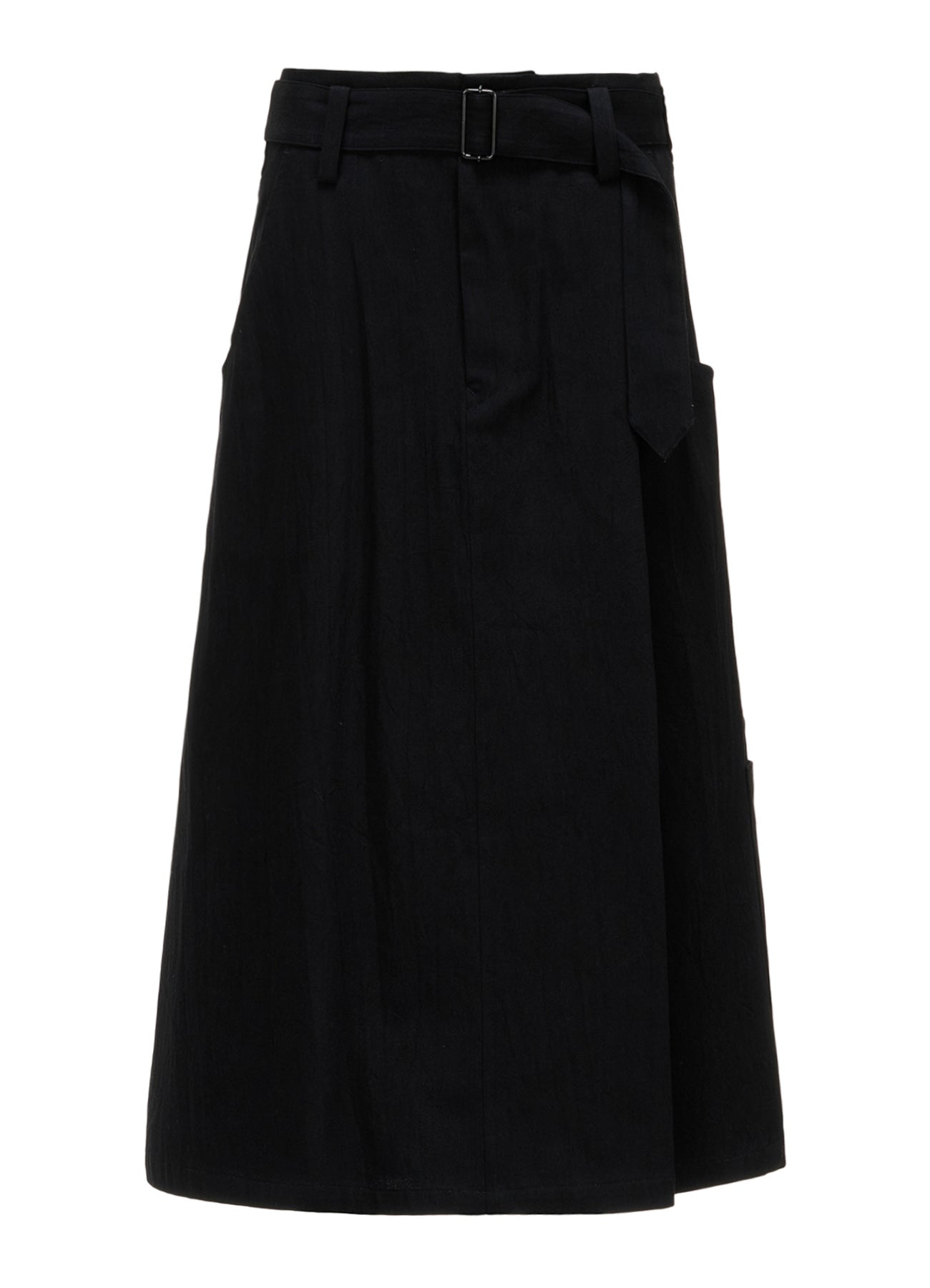 8OZ DENIM WASH BELTED SKIRT