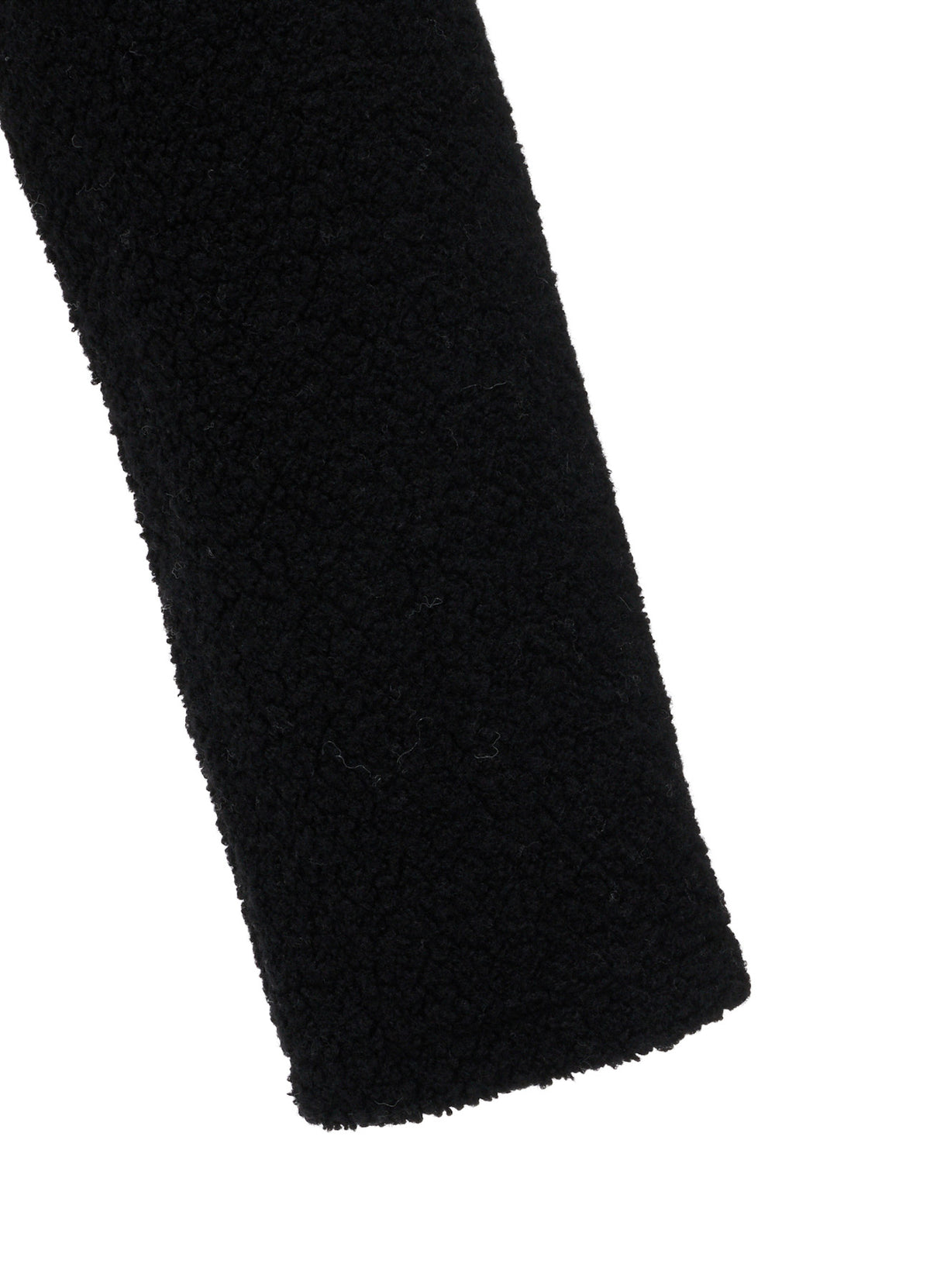 WOOL BLEND PILE SHORT JACKET