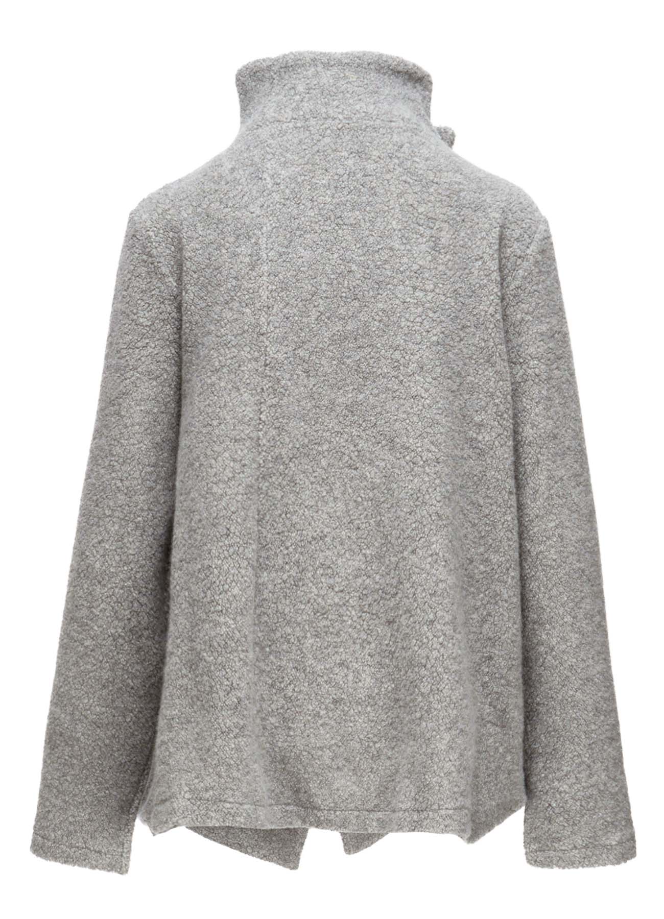 WOOL BLEND PILE 5-BUTTON JACKET – THE SHOP YOHJI YAMAMOTO