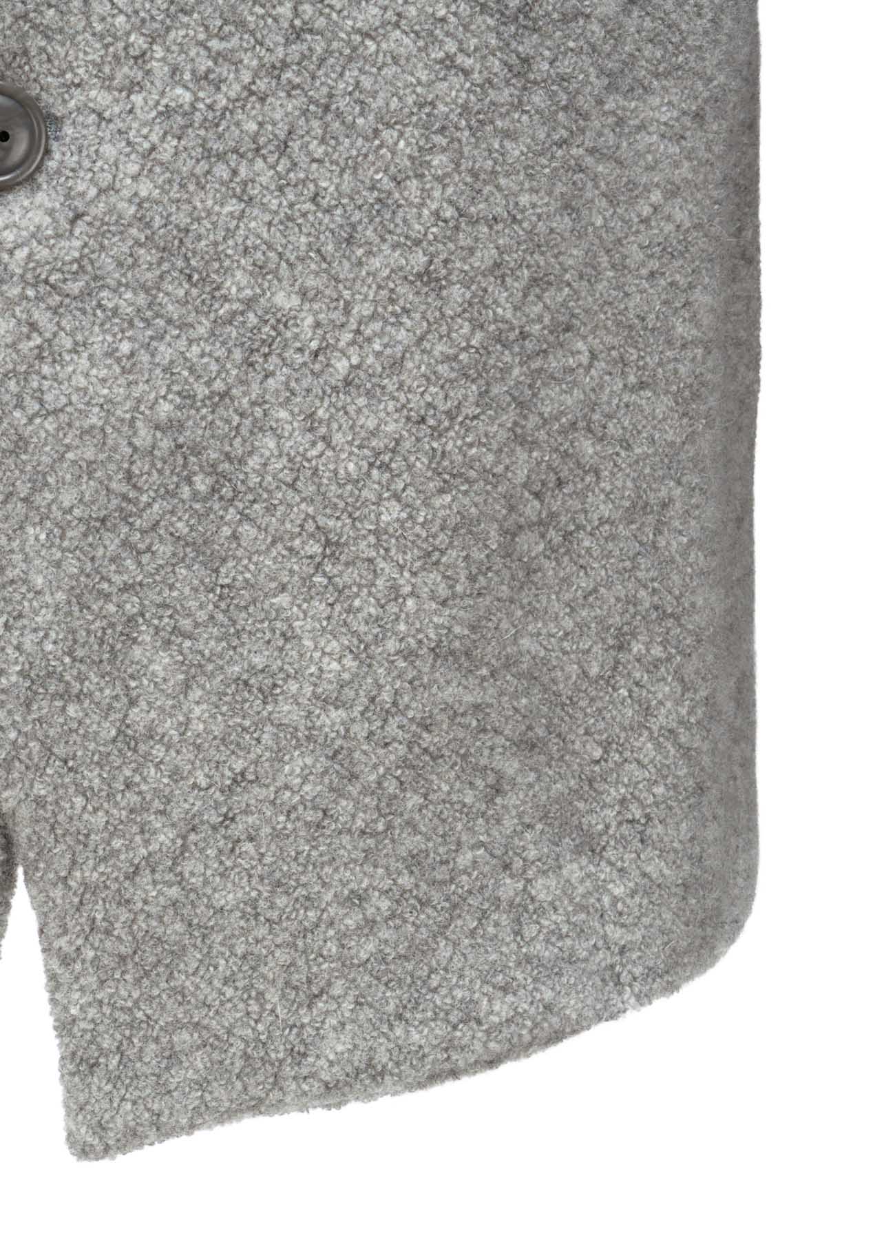 WOOL BLEND PILE 5-BUTTON JACKET – THE SHOP YOHJI YAMAMOTO