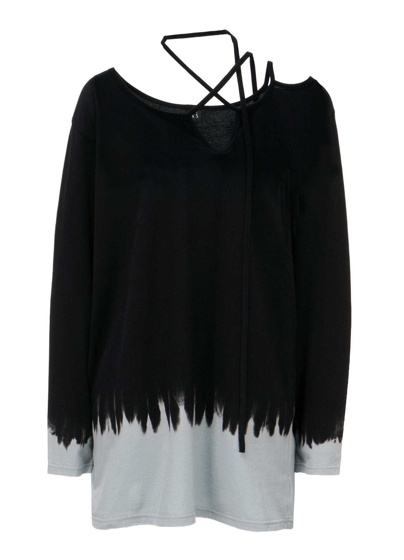 DISCHARGE DYED LONG SLEEVE T-SHIRT