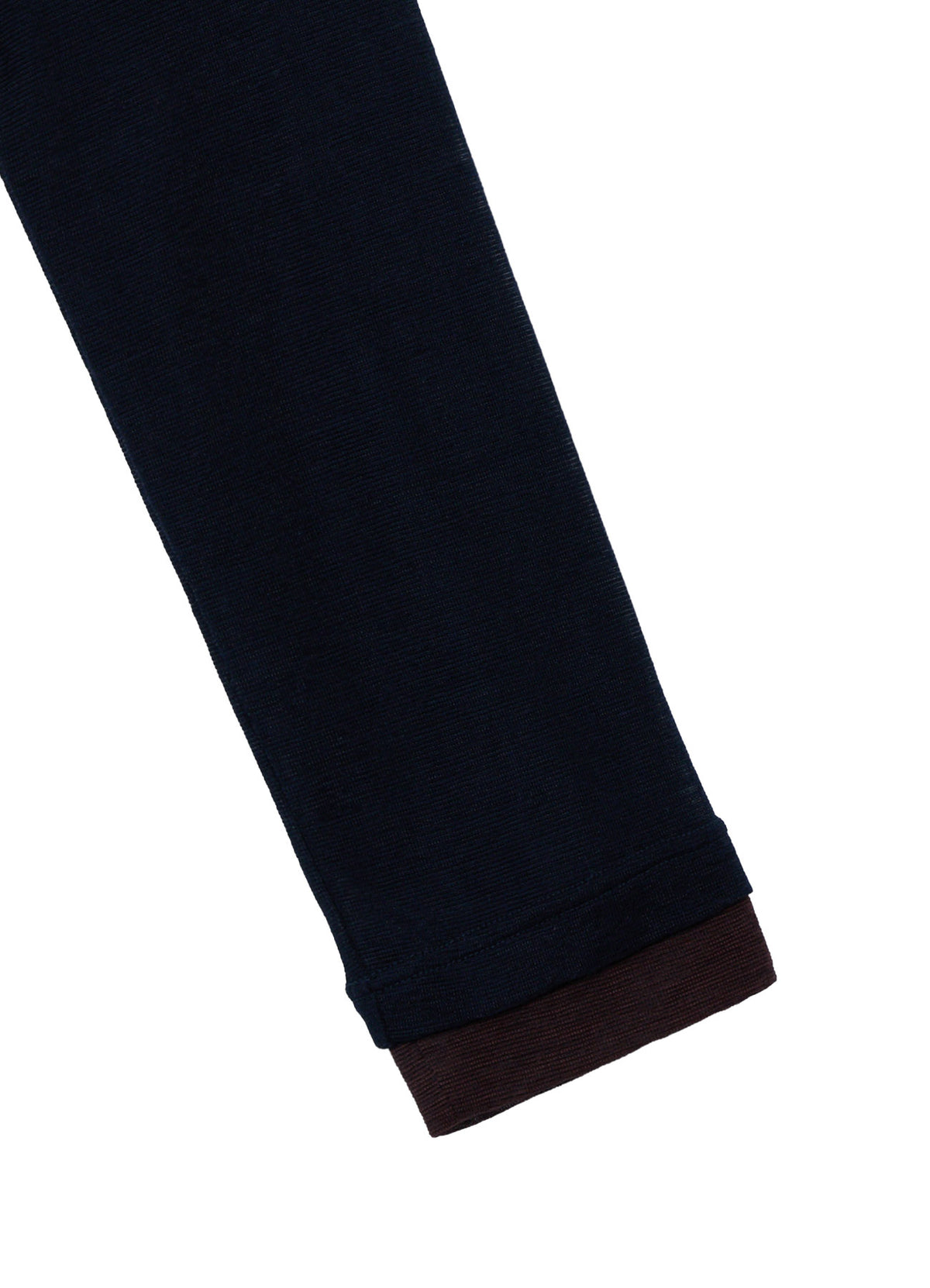 GAUZE RIB HIGH NECK T-SHIRT