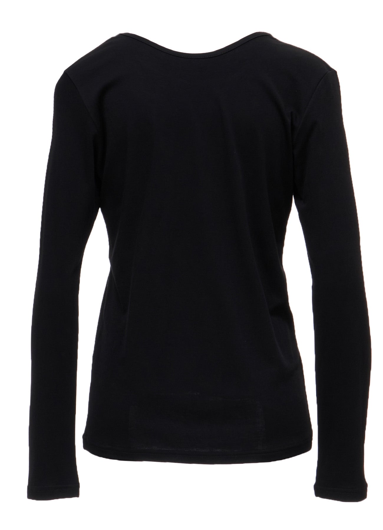 COTTON INTERLOCK LONG SLEEVE T-SHIRT
