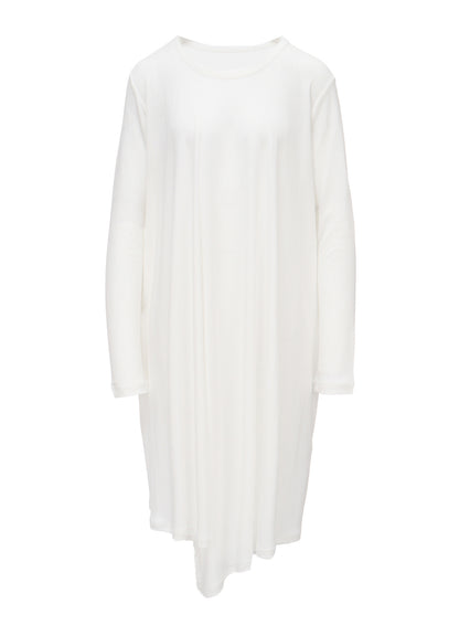 COTTON INTERLOCK FLARE LONG SLEEVE T-SHIRT