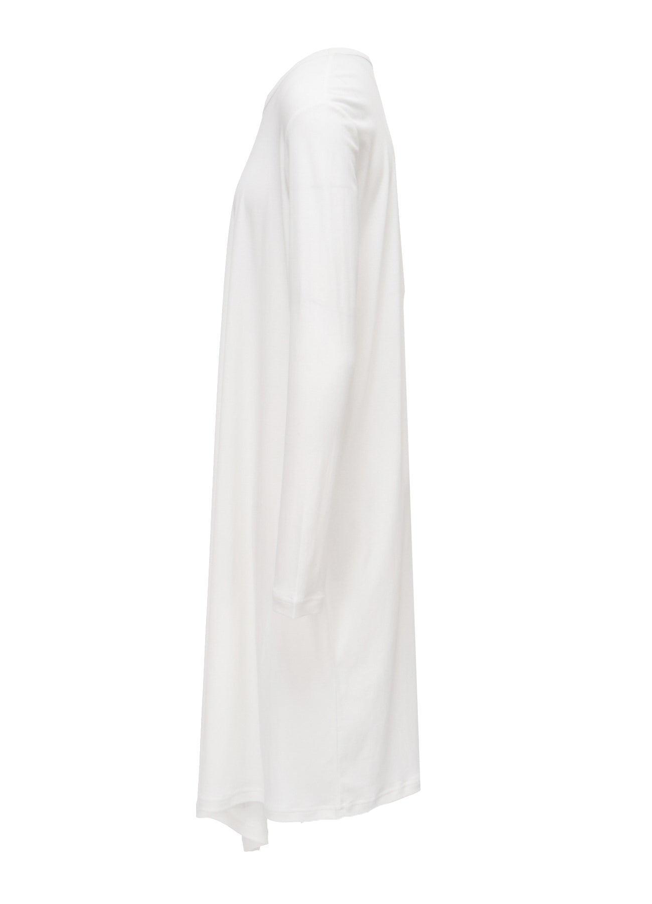 COTTON INTERLOCK FLARE LONG SLEEVE T-SHIRT