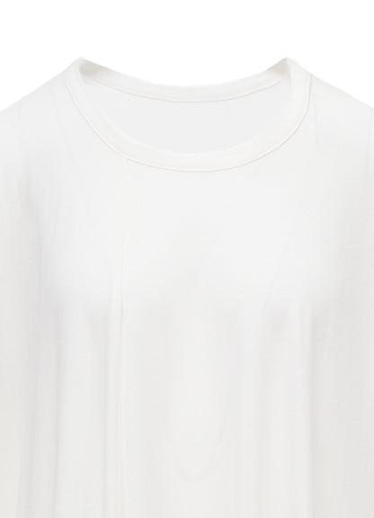 COTTON INTERLOCK FLARE LONG SLEEVE T-SHIRT