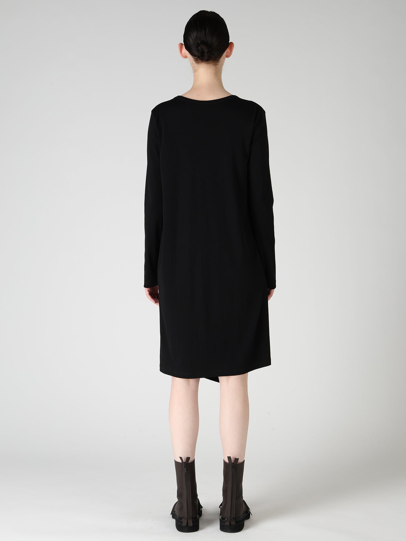 COTTON INTERLOCK FLARE LONG SLEEVE T-SHIRT – THE SHOP YOHJI YAMAMOTO