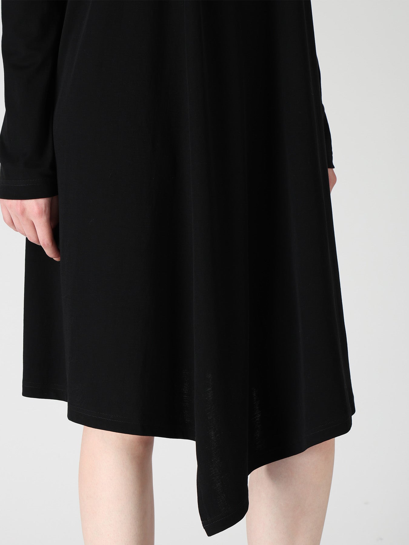 COTTON INTERLOCK FLARE LONG SLEEVE T-SHIRT – THE SHOP YOHJI YAMAMOTO