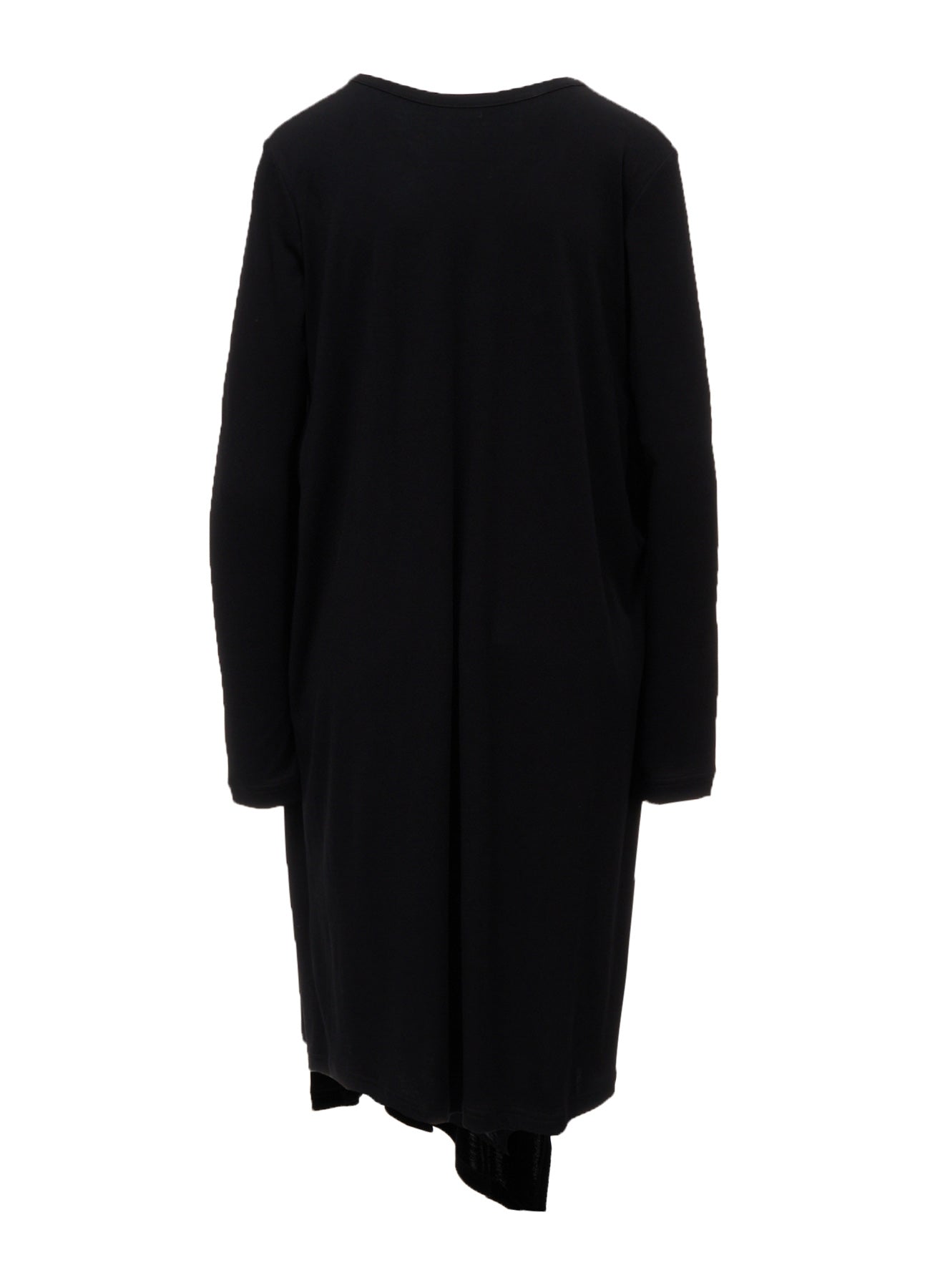 COTTON INTERLOCK FLARE LONG SLEEVE T-SHIRT