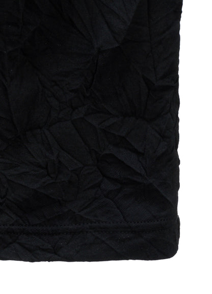 RANDOM DOT JACQUARD BIG LONG SLEEVE T-SHIRT