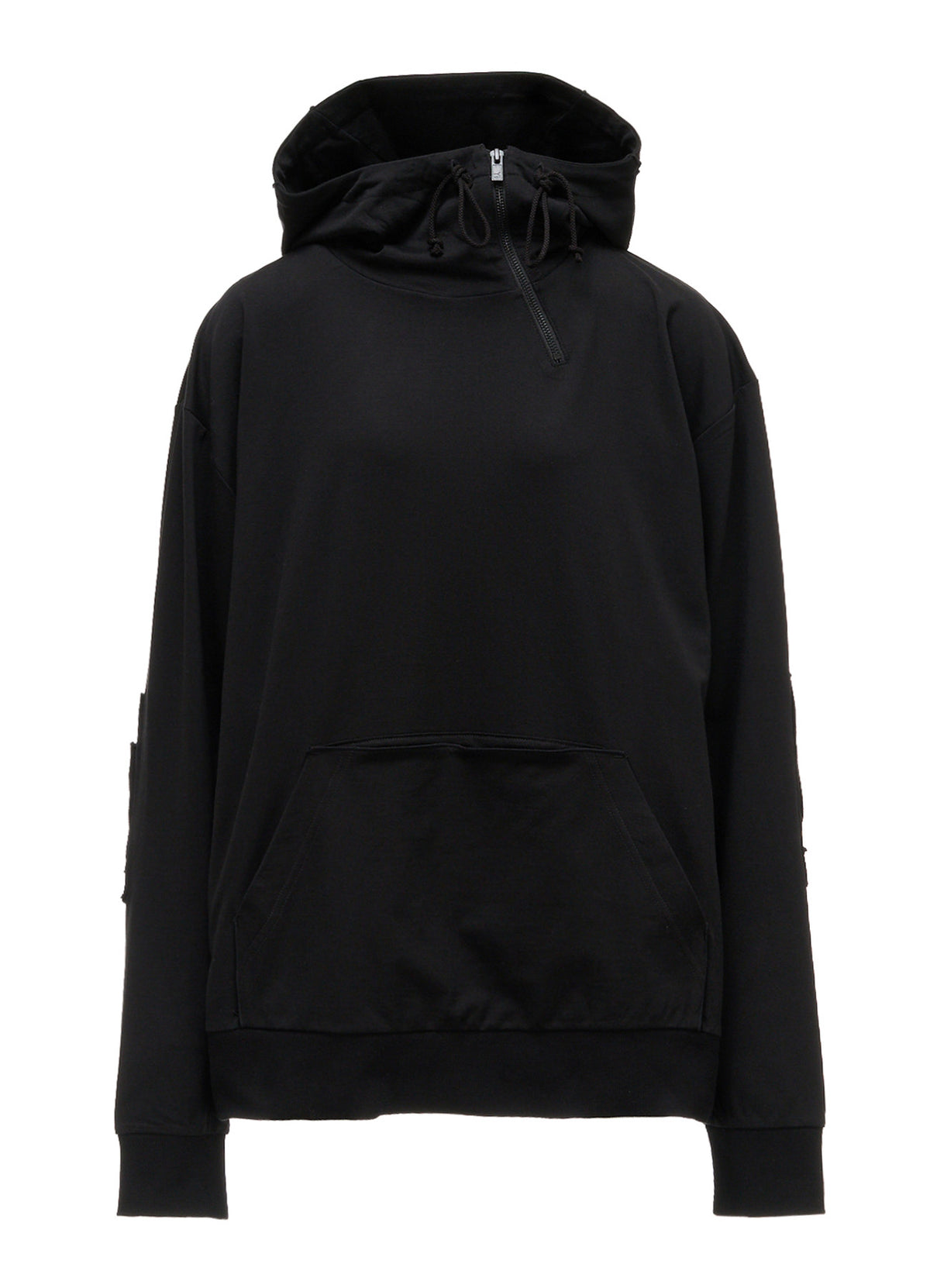 FRENCH TERRY PANEL BIG HOODIE