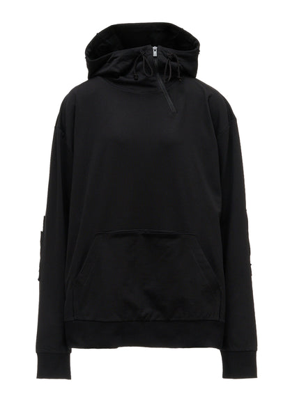 FRENCH TERRY PANEL BIG HOODIE