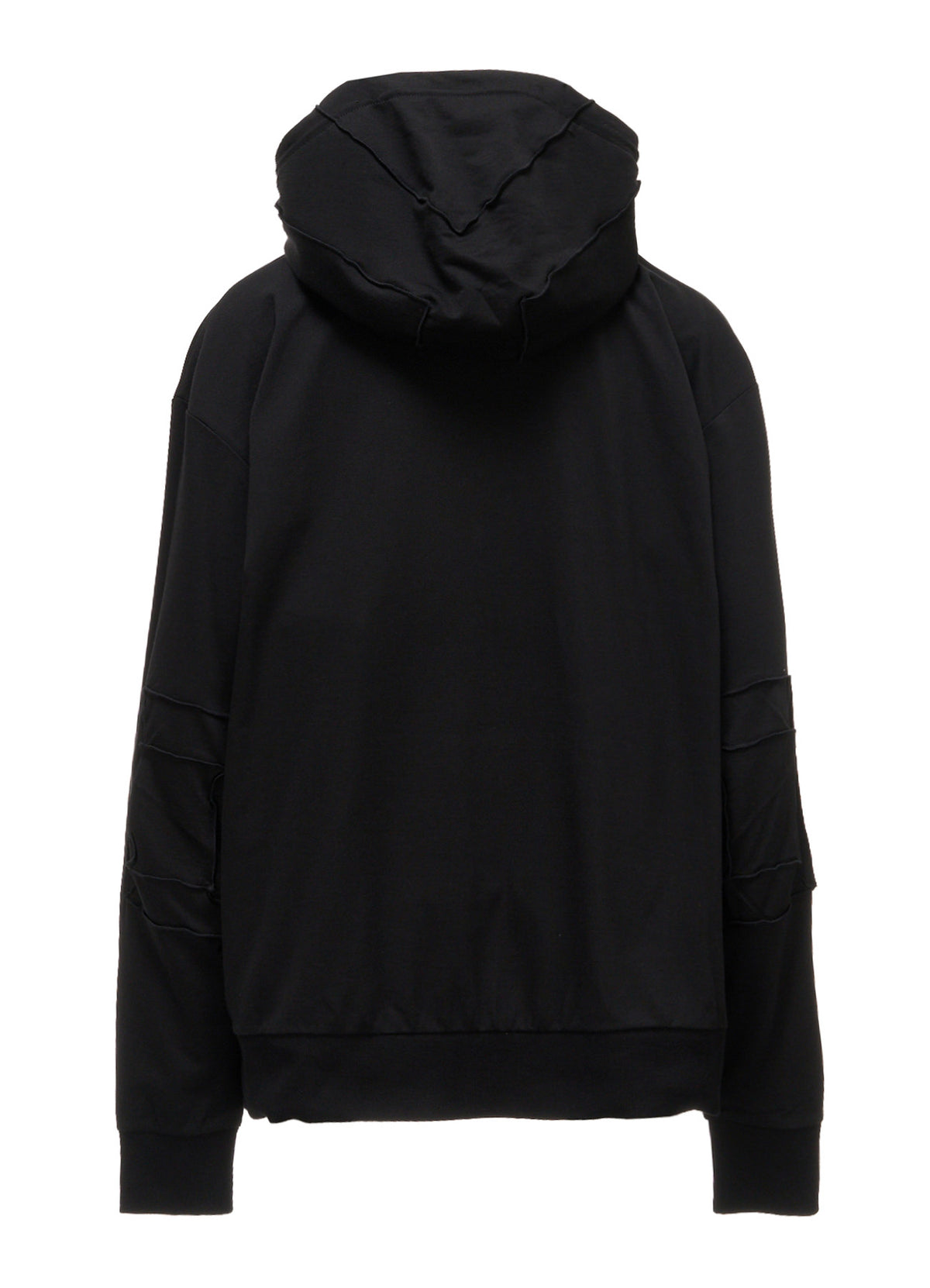 FRENCH TERRY PANEL BIG HOODIE