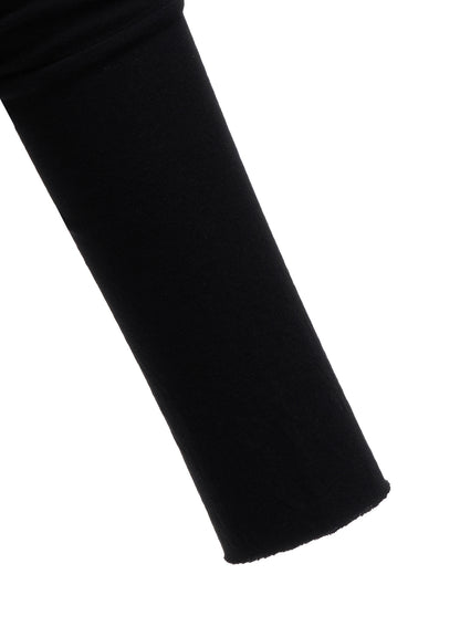 HARD TWISTED JERSEY COLLAR SCARF T-SHIRT