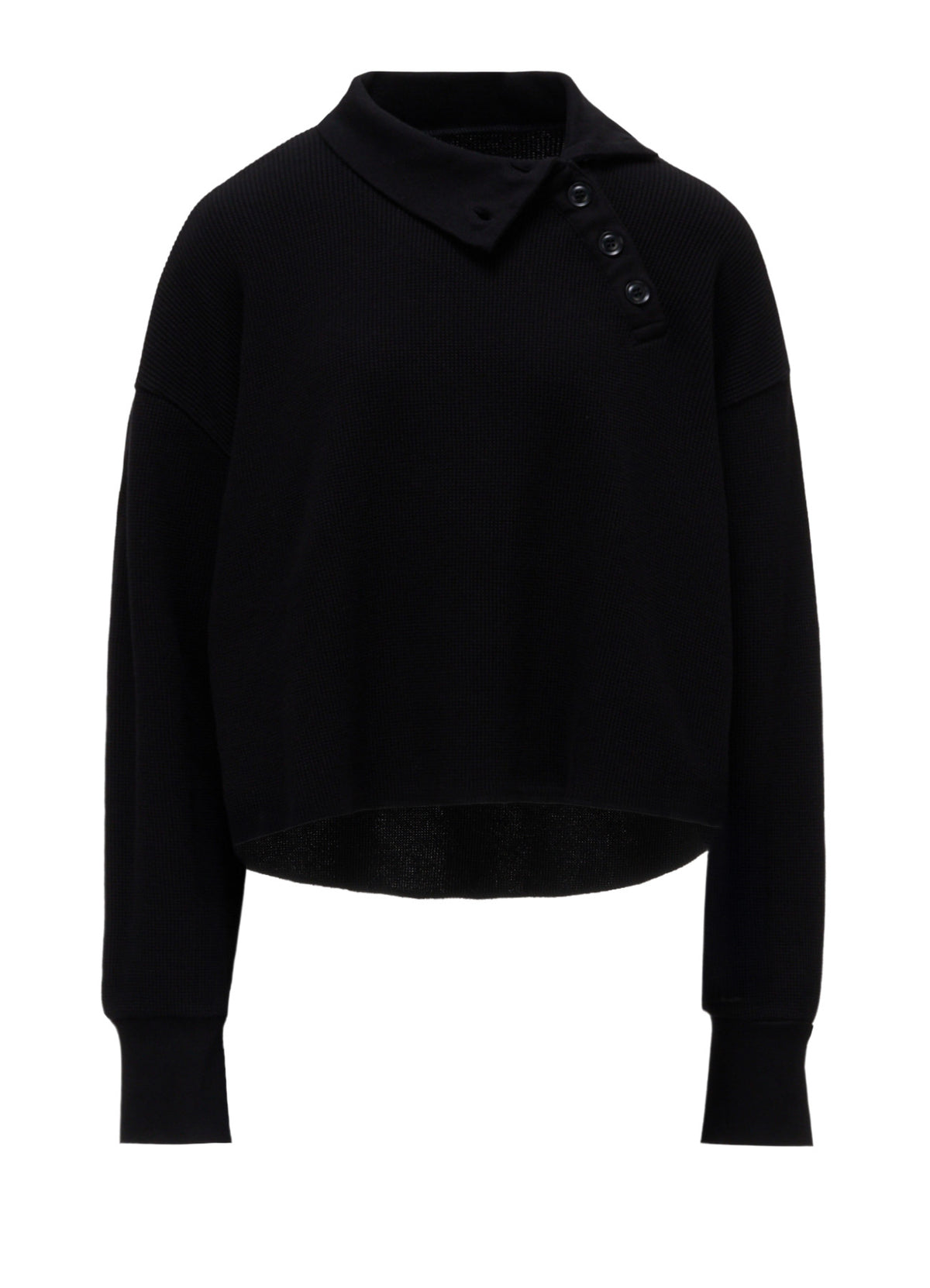 WAFFLE RELAXED POLO SHIRT
