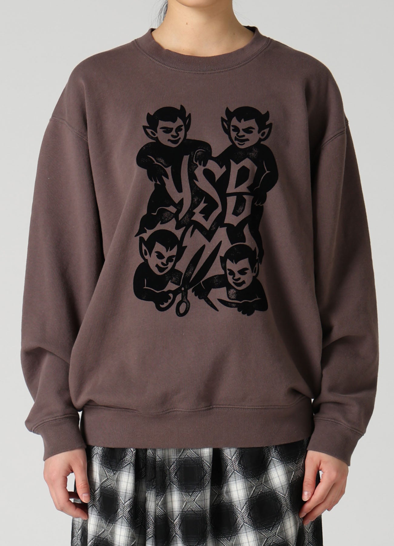 トップス Yohjiyamamoto DEVIL PRINT SWEAT SHIRT – THE SHOP YOHJI YAMAMOTO