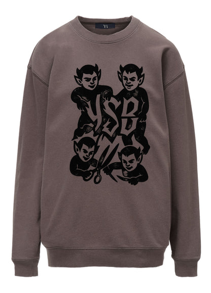 DEVIL PRINT SWEAT SHIRT