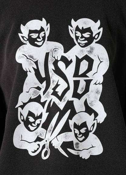 DEVIL PRINT SWEAT SHIRT